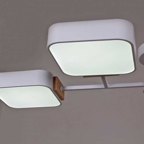 Светильник потолочный Reluce 03363-0.3-08 WH+WOOD