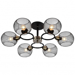 Потолочная люстра Reluce 01281-0.3-06 BK+AB