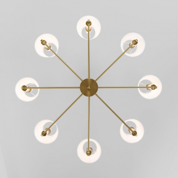 Потолочная люстра Eurosvet 60145/8 латунь