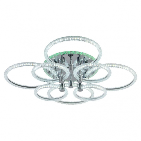 Потолочная светодиодная люстра Profit Light 8024/4+4 CHR