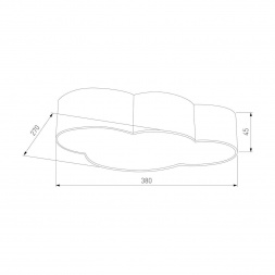 Настенный светильник TK Lighting 4964 Cloud