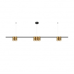 Подвесная люстра Denkirs Orbit DK4063-BK+SG