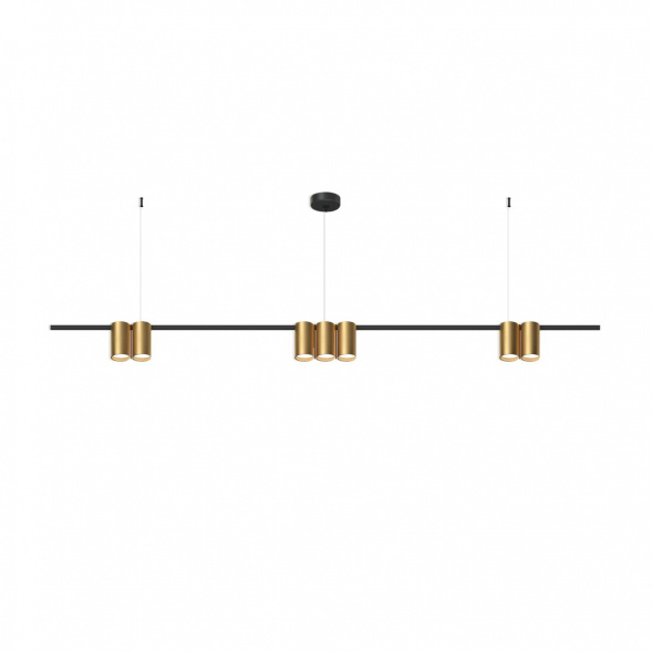 Подвесная люстра Denkirs Orbit DK4063-BK+SG