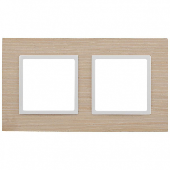 Рамка 2-постовая ЭРА Elegance 14-5302-01 Б0049149