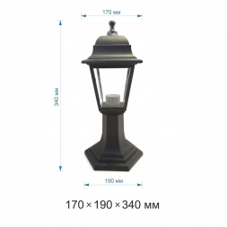 Уличный светильник Apeyron Оскар 11-12чер