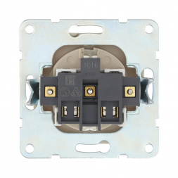 Розетка LK Studio с з/к, шторками и крышкой (сосна) LK60 863425-1