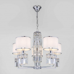 Подвесная люстра Eurosvet Zaffiro 10099/5 хром