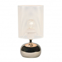 Настольная лампа Uniel UML-B307 E14 Silver/White UL-00012423