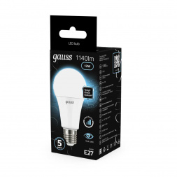 Лампа светодиодная Gauss E27 12W 4100K матовая 102502212