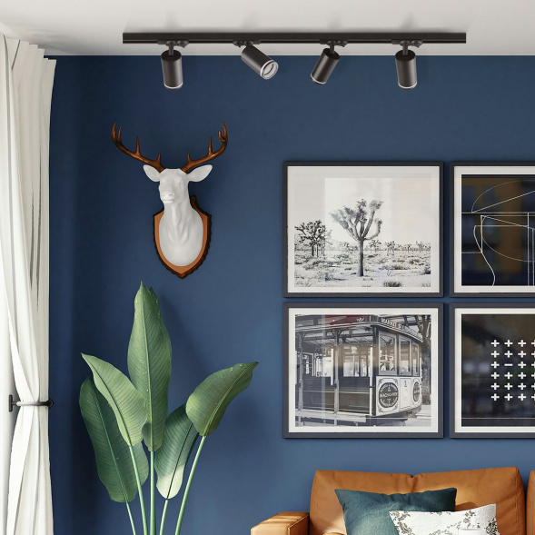 Трековый светильник однофазный Crystal Lux CLT 0.31 019 BL