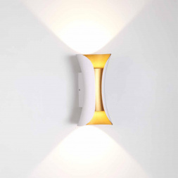 Уличный настенный светодиодный светильник Odeon Light Hightech Krista 3886/6WG