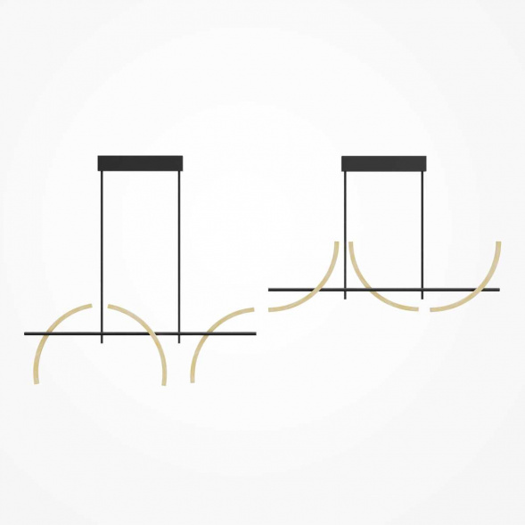 Подвесной светильник Maytoni MOD428PL-L20BK