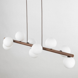 Подвесная люстра TK Lighting 10273 Estera Wood
