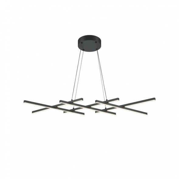 Подвесной светодиодный светильник Maytoni Halo MOD244PL-L50BK