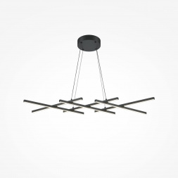 Подвесной светодиодный светильник Maytoni Halo MOD244PL-L50BK