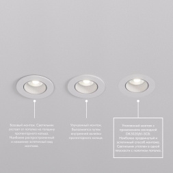 Основание для встраиваемого светильника Denkirs для DK3020/61 DK3020/61-SCB