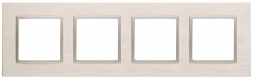 Рамка 4-постовая ЭРА Elegance 14-5204-04 Б0034560