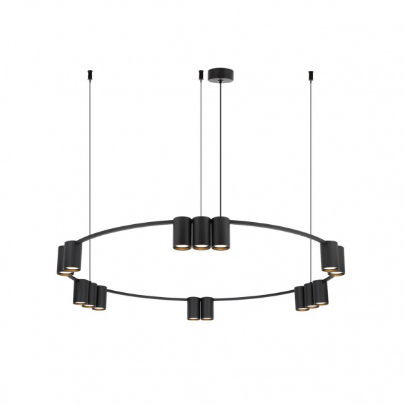 Подвесная люстра Denkirs Orbit DK4067-BK