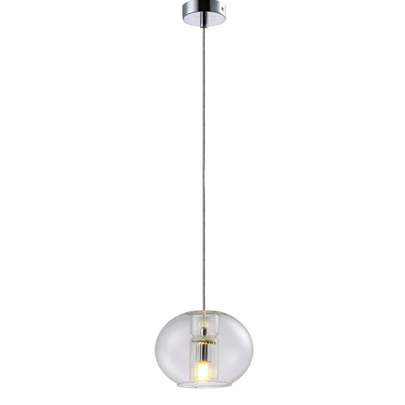 Подвесной светильник Crystal Lux Beleza SP1 E Chrome