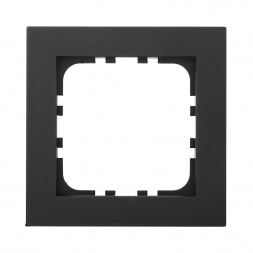 Рамка LK Studio 1-постовая (черный бархат) LK80 844108-1