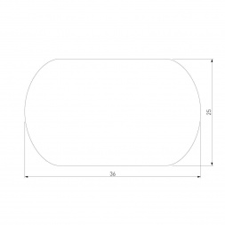 Заглушка Elektrostandard Slim Magnetic (2 шт.) 85134/00 a064724