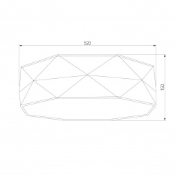 Потолочный светильник TK Lighting 1567 Kantoor