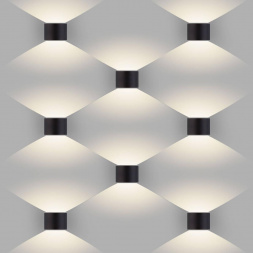 Уличный настенный светодиодный светильник Elektrostandard 1518 Techno LED Blade черный a038828