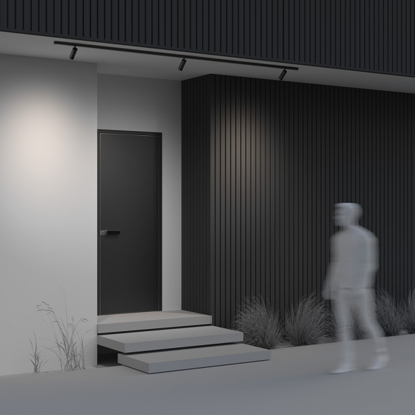 Уличный трековый светильник Maytoni Outdoor O-TR02-1-S-15WB4K