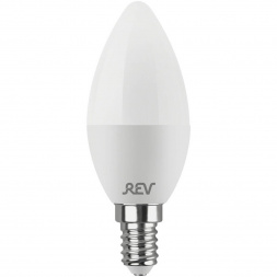 Лампа светодиодная REV C37 Е14 11W 2700K теплый свет свеча 32510 9