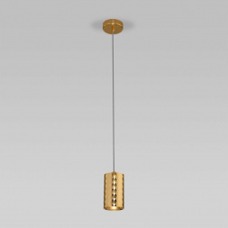 Подвесной светодиодный светильник Eurosvet Bonaldo 50247/1 Led золото