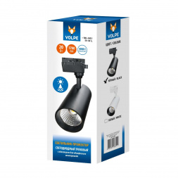 Трековый светодиодный светильник Volpe ULB-Q277 20W/4000К BLACK UL-00008051