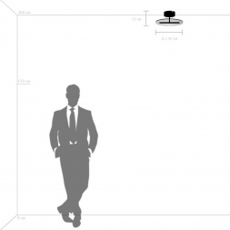 Потолочный светодиодный светильник Lightstar Acrile 738033