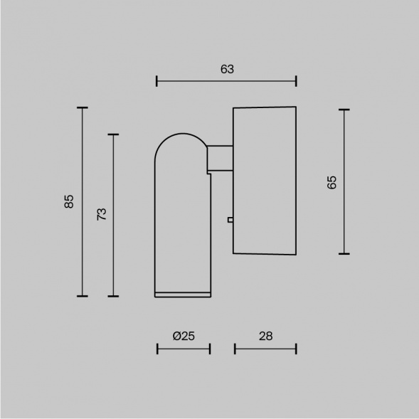 Светодиодный спот Maytoni Mirax C039WL-L3W3K