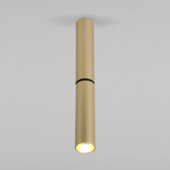 Светодиодный спот Elektrostandard Pika 25029/Led золото a061110