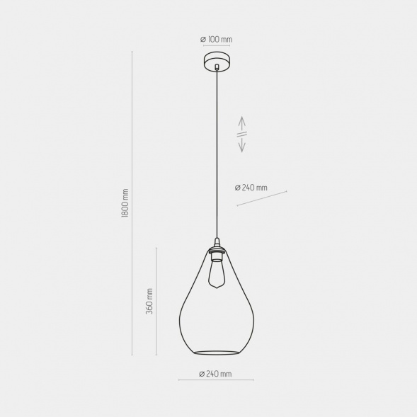 Подвесной светильник TK Lighting 4322 Fuente