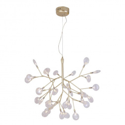 Подвесная люстра Crystal Lux Evita SP36 Gold/Transparent