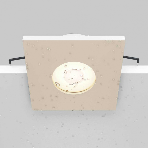 Встраиваемый светильник Maytoni Technical DL083-01-GU10-SQ-W