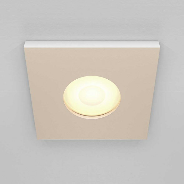 Встраиваемый светильник Maytoni Technical DL083-01-GU10-SQ-W