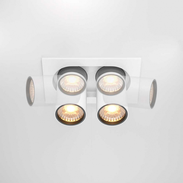 Встраиваемый светодиодный спот Maytoni Technical Hidden DL045-02-10W3K-W