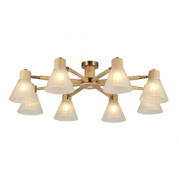 Потолочная люстра Arte Lamp Meleph A4096PL-8BR
