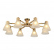 Потолочная люстра Arte Lamp Meleph A4096PL-8BR