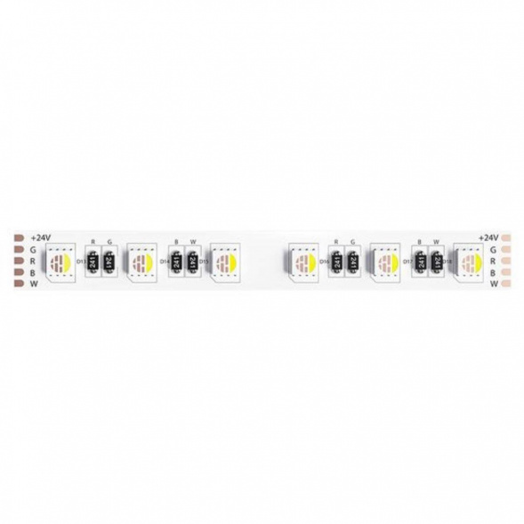 Светодиодная лента Arte Lamp 14,4W/m дневной белый/разноцветная 5М A2406012-01-RGB4K