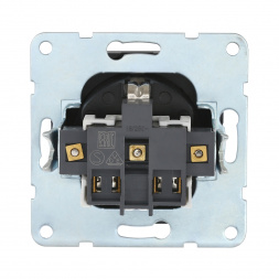 Розетка LK Studio с з/к, шторками и крышкой (черный бархат) LK60 863408-1