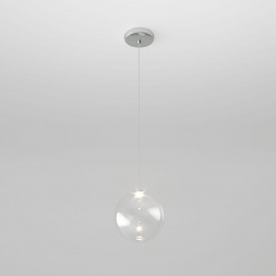 Подвесной светодиодный светильник Eurosvet Wonder 50231/1 Led прозрачный