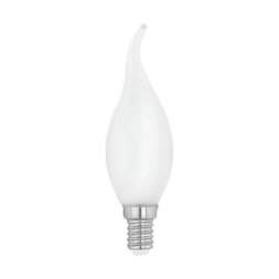 Лампа светодиодная Eglo E14 4W 4000К опал 12565