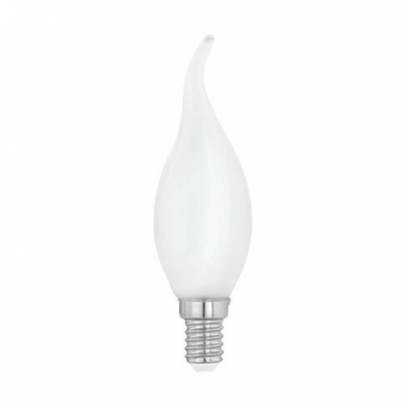 Лампа светодиодная Eglo E14 4W 4000К опал 12565