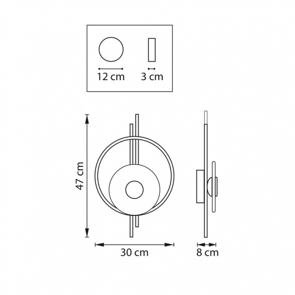 Бра Erica Lightstar 609622