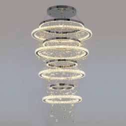 Люстра хрустальная с пультом Citilux ETERA CL322090