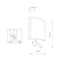 Настенный светильник Nowodvorski Borde II 7987