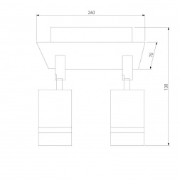 Светодиодный спот Eurosvet Stalk 20064/2 LED хром
